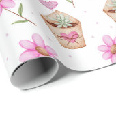 Cactus Wrapping Paper Cadeaupapier (Rol Hoek)