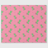 Cactus Wrapping Paper Cadeaupapier (Vlak)