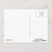 Cactus Wren Briefkaart (Achterkant)