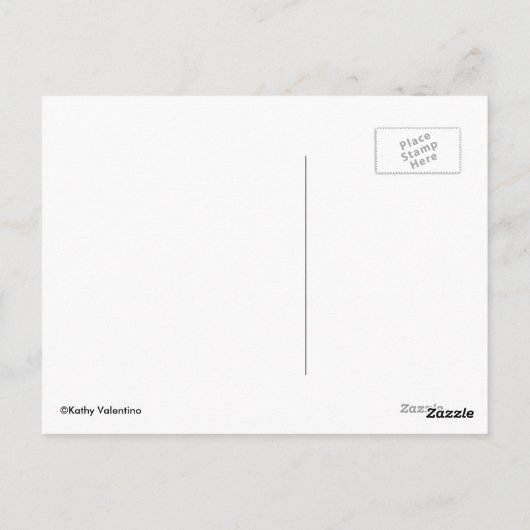 Cactus Wren Briefkaart (Achterkant)