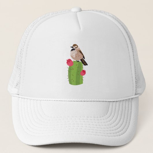 Cactus Wren Trucker Pet (Voorkant)