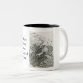 Cactus Wren Tweekleurige Koffiemok (Voorkant rechts)