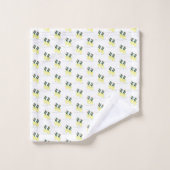 Cactus Yellow Bathroom Towel sets Bad Handdoek (Wasdoekje)
