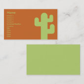 Cactus - Zakelijk Visitekaartje (Voorkant / Achterkant)