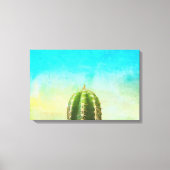 Cactus Zen Canvas Print (Voorkant)