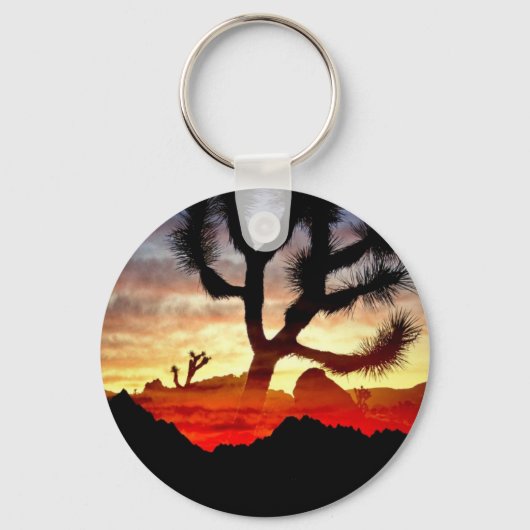 cactus zicht sleutelhanger (Voorkant)