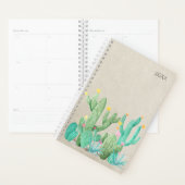 Cactus Zuidwestelijke Woestijn Cactussen Succulent Planner (Display)