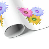 Cactusbloemen Cadeaupapier (Rol Hoek)