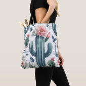 Cactusbloemen Tote Bag (Dichtbij)