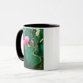 Cactusbloemen van de Beavertail Cactus Mok (Voorkant links)