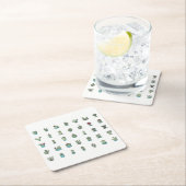 Cactusen Succulente Planten met hand getekend bota Kartonnen Onderzetters (Insitu)