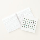 Cactusen Succulente Planten met hand getekend bota Notitieboek (Binnen)