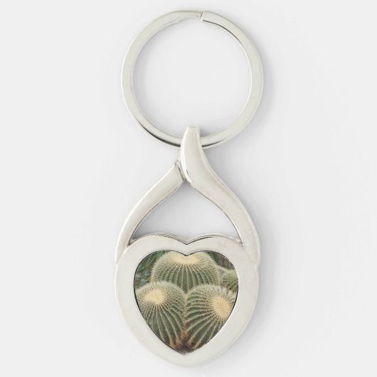 Cactuses Heart Keychain (Voorkant)