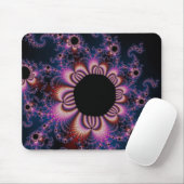 CactusFlowers - Fractal Mousepad Muismat (Met muis)