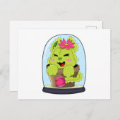 Cactuskat Briefkaart (Voorkant / Achterkant)