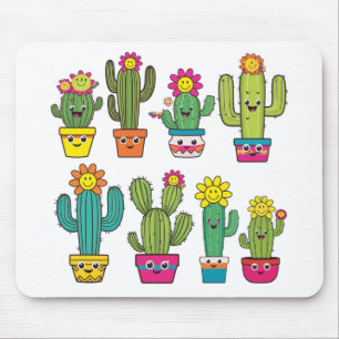 Cactusliefhebbers schattige muismat