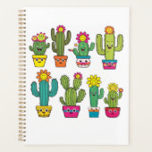 Cactusliefhebbers schattige planner (Voorkant)