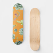 Cactuspatroon 11 persoonlijk skateboard (Voorkant)