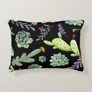Cactuspatroon 2 accent kussen
