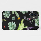 Cactuspatroon 2 Case-Mate iPhone case (Achterkant (horizontaal))