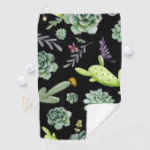 Cactuspatroon 2 golfhanddoek (Insitu)