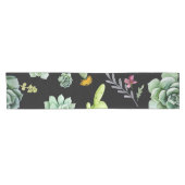 Cactuspatroon 2 korte tafelloper (Horizontaal)