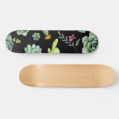 Cactuspatroon 2 persoonlijk skateboard (Horizontaal)