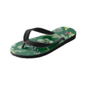 Cactuspatroon 3 kinder teenslippers (Schuin)