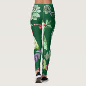 Cactuspatroon 3 leggings (Achterkant)