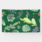 Cactuspatroon 3 spandoek (Horizontaal)
