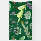Cactuspatroon 3 spandoek (Verticaal)