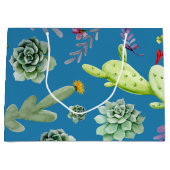 Cactuspatroon 5 groot cadeauzakje (Voorkant)
