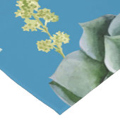 Cactuspatroon 5 korte tafelloper (Hoek)