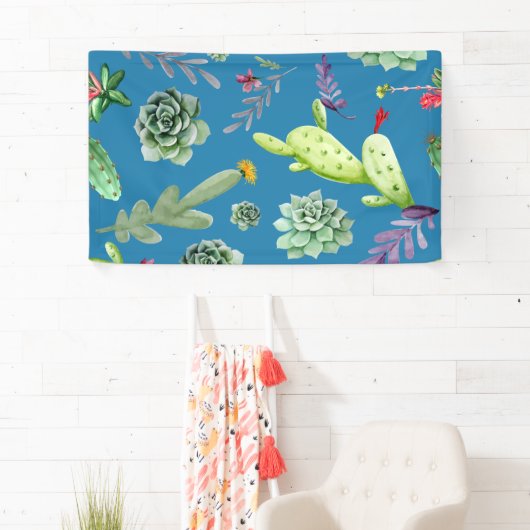 Cactuspatroon 5 spandoek (Insitu)