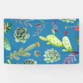 Cactuspatroon 5 spandoek (Horizontaal)