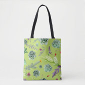 Cactuspatroon 6 tote bag (Voorkant)