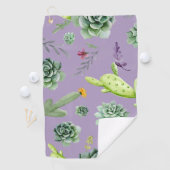 Cactuspatroon 7 golfhanddoek (Insitu)