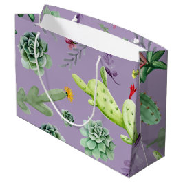 Cactuspatroon 7 groot cadeauzakje
