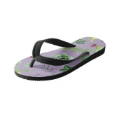 Cactuspatroon 7 kinder teenslippers (Schuin)
