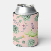 Cactuspatroon 8 blikjeskoeler (Blikje Voorkant)