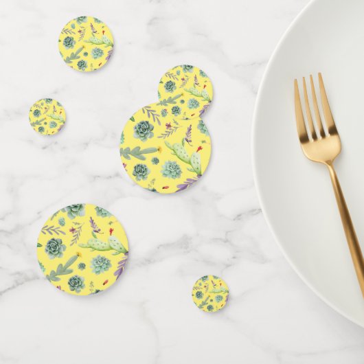 Cactuspatroon 9 confetti (Groep)