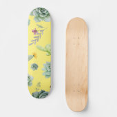Cactuspatroon 9 persoonlijk skateboard (Voorkant)