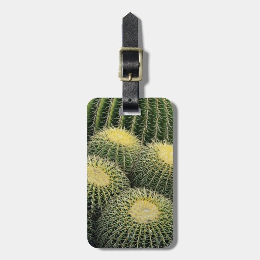 Cactuspatroon Bagagelabel (Voorkant verticaal)