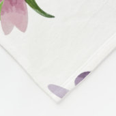 Cactuspatroon Fleece Deken (Hoek)