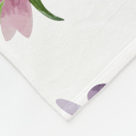 Cactuspatroon Fleece Deken (Hoek)