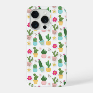 Cactuspatroon iPhone 15 pro case