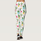 Cactuspatroon leggings (Achterkant)