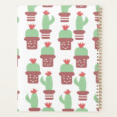 Cactuspatroon Leraar School Homeschool Planner (Achterkant)