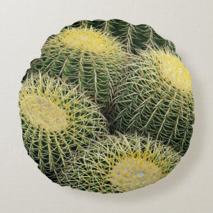 Cactuspatroon Rond Kussen