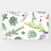 Cactuspatroon Spandoek (Horizontaal)